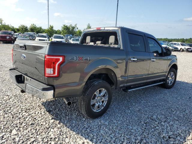 1FTEW1EG4FKE33317 - 2015 FORD F150 SUPERCREW GRAY photo 3