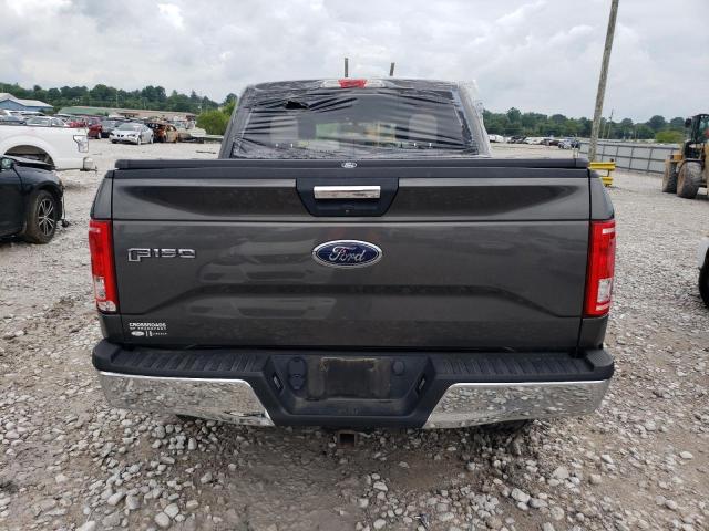 1FTEW1EG4FKE33317 - 2015 FORD F150 SUPERCREW GRAY photo 6