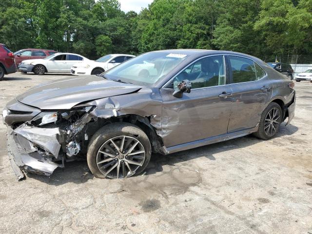 4T1G11AK1MU584629 - 2021 TOYOTA CAMRY SE SILVER photo 1