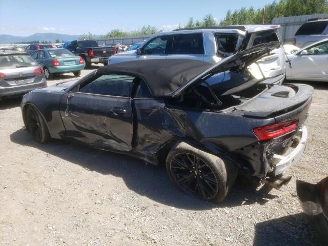 1G1FK3D65J0161782 - 2018 CHEVROLET CAMARO ZL1 BLACK photo 2