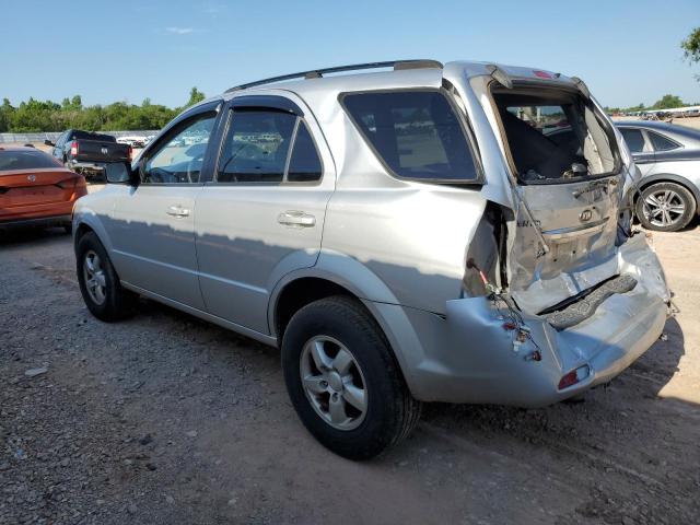 KNDJD735685779363 - 2008 KIA SORENTO BA EX SILVER photo 2