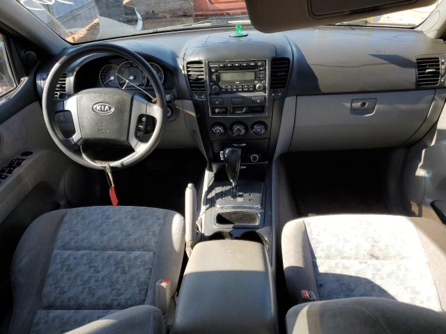 KNDJD735685779363 - 2008 KIA SORENTO BA EX SILVER photo 8