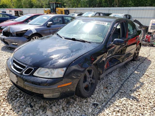 YS3FB49SX31047737 - 2003 SAAB 9-3 LINEAR BLACK photo 1