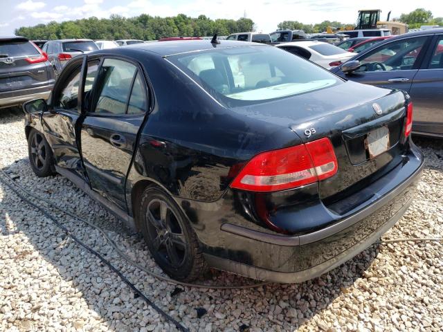 YS3FB49SX31047737 - 2003 SAAB 9-3 LINEAR BLACK photo 2