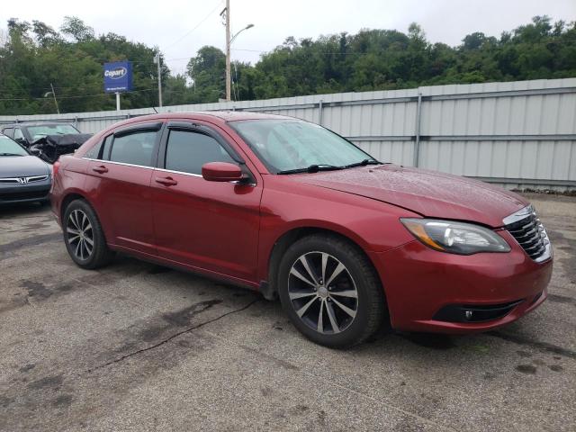 1C3CCBBB2DN611742 - 2013 CHRYSLER 200 TOURING RED photo 4