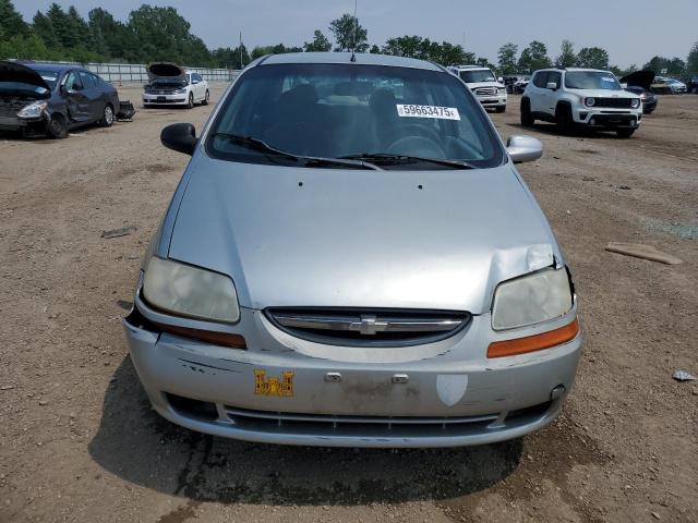 KL1TJ526X4B142799 - 2004 CHEVROLET AVEO LS 银色 照片 5
