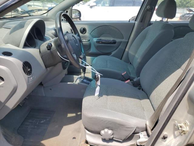 KL1TJ526X4B142799 - 2004 CHEVROLET AVEO LS 银色 照片 7