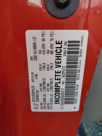 3D6WS28D56G255717 - 2006 DODGE RAM 2500 ST წითელი ფოტო 12