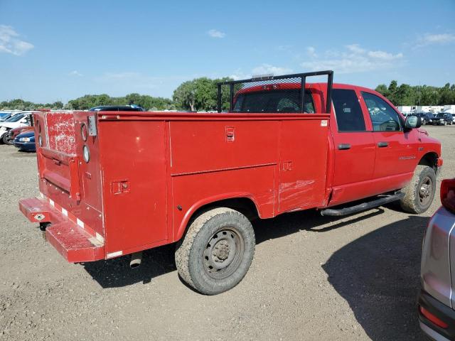 3D6WS28D56G255717 - 2006 DODGE RAM 2500 ST წითელი ფოტო 3