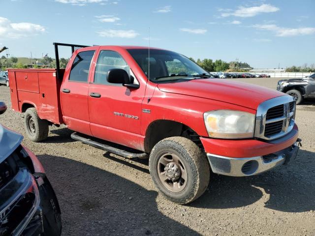 3D6WS28D56G255717 - 2006 DODGE RAM 2500 ST წითელი ფოტო 4