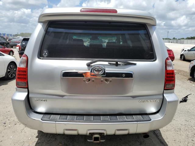 JTEBU14R08K007361 - 2008 TOYOTA 4RUNNER SR5 SILVER photo 6