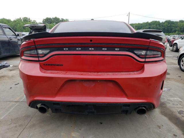 2C3CDXBG5HH529329 - 2017 DODGE CHARGER SE RED photo 6