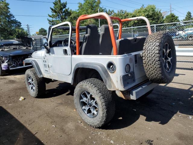 1J4FA39S06P719966 - 2006 JEEP WRANGLER X SILVER photo 2