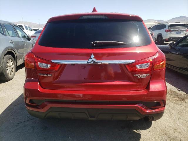 JA4AP3AU0KU017521 - 2019 MITSUBISHI OUTLANDER ES RED photo 6