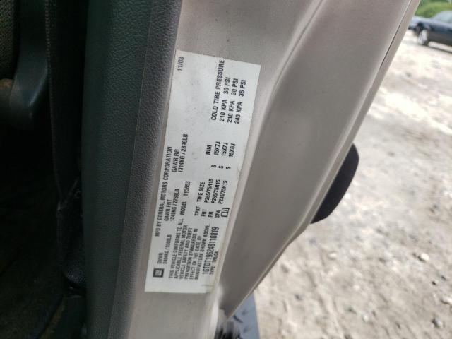 1GTDT196248110819 - 2004 GMC CANYON GRAY photo 12
