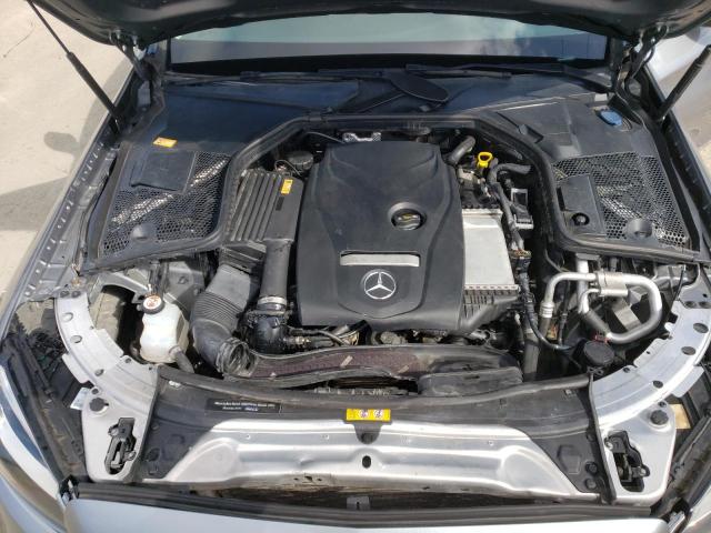 55SWF4KB0GU105999 - 2016 MERCEDES-BENZ C 300 4MATIC SILVER photo 7