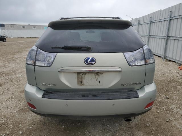 JTJHW31U082068414 - 2008 LEXUS RX 400H SILVER photo 6