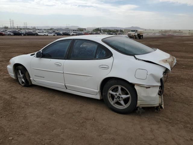 1G2WP52K61F130191 - 2001 PONTIAC GRAND PRIX GT WHITE photo 2