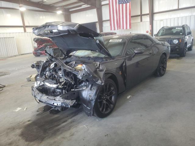 2C3CDZFJ4NH117657 - 2022 DODGE CHALLENGER R/T SCAT PACK GRAY photo 1