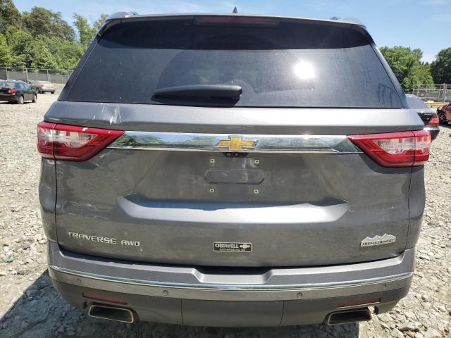 1GNEVNKW9LJ317884 - 2020 CHEVROLET TRAVERSE HIGH COUNTRY GRAY photo 6