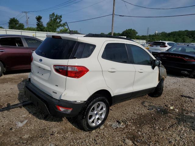 MAJ3S2GE3LC355273 - 2020 FORD ECOSPORT SE WHITE photo 3
