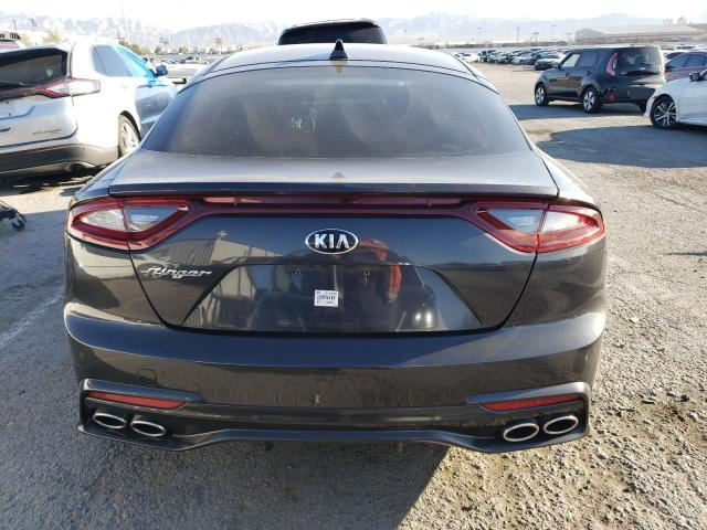 KNAE25LA8K6042611 - 2019 KIA STINGER PREMIUM GRAY photo 6