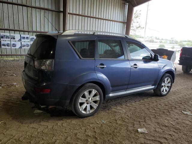 JA4LS31W09Z013393 - 2009 MITSUBISHI OUTLANDER SE BLUE photo 3