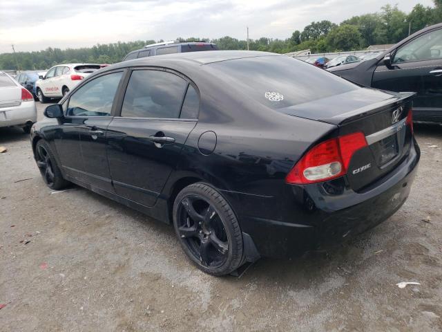 19XFA1F67AE074002 - 2010 HONDA CIVIC LX-S Noir photo 2