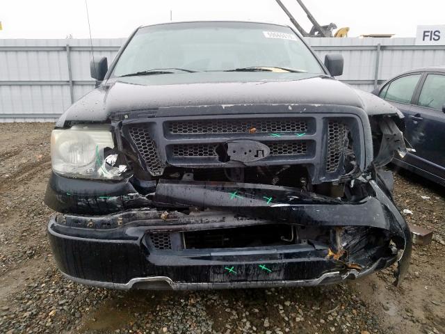 1FTRX12W75NA25420 - 2005 FORD F150  photo 9