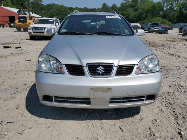 KL5JD86ZX5K134089 - 2005 SUZUKI FORENZA S SILVER photo 5