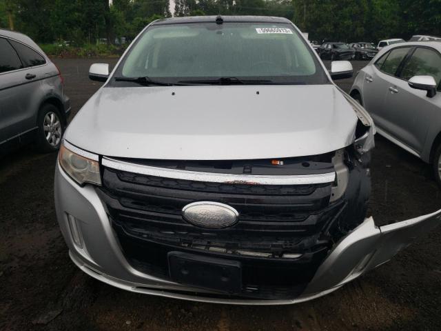 2FMDK4AK7BBB63938 - 2011 FORD EDGE SPORT SILVER photo 5