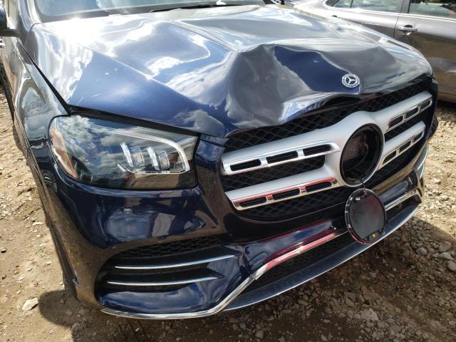 4JGFF8GE2LA175045 - 2020 MERCEDES-BENZ GLS 580 4MATIC BLUE photo 9