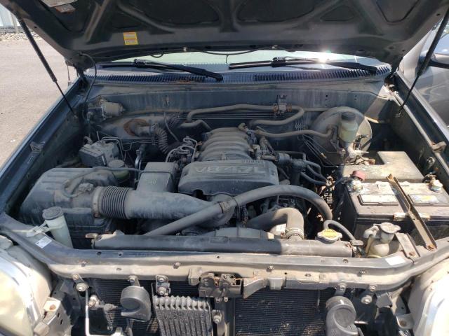 5TBBT44126S474184 - 2006 TOYOTA TUNDRA ACCESS CAB SR5 GRAY photo 11