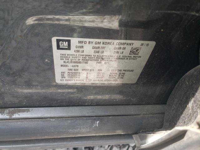 KL4CJBSB0GB517182 - 2016 BUICK ENCORE CONVENIENCE 灰色 照片 13