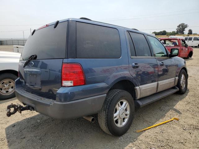 1FMPU16L54LA74766 - 2004 FORD EXPEDITION XLT BLUE photo 3