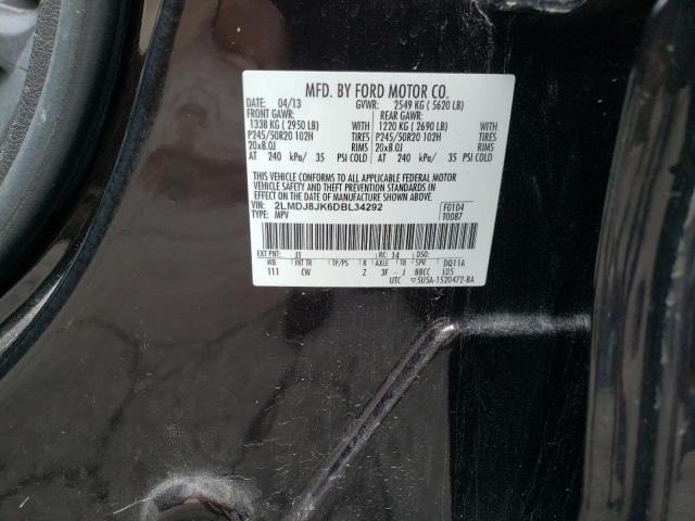 2LMDJ8JK6DBL34292 - 2013 LINCOLN MKX AWD Boz foto 14