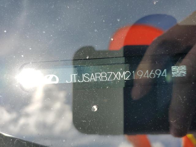 JTJSARBZXM2194694 - 2021 LEXUS NX 300 BASE თეთრი ფოტო 10