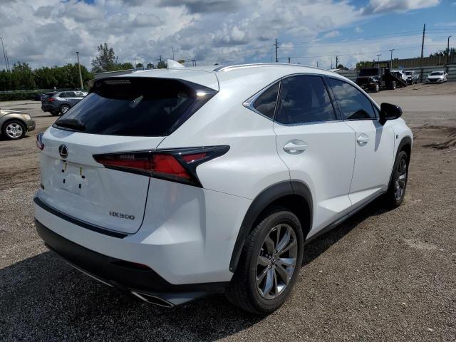 JTJSARBZXM2194694 - 2021 LEXUS NX 300 BASE თეთრი ფოტო 4