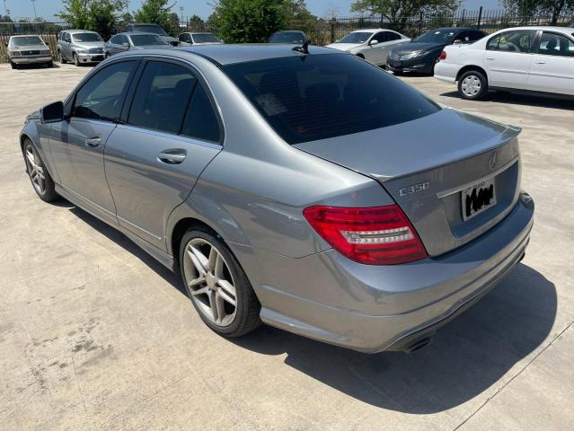 WDDGF5HB7DR269328 - 2013 MERCEDES-BENZ C 350 GRAY photo 3