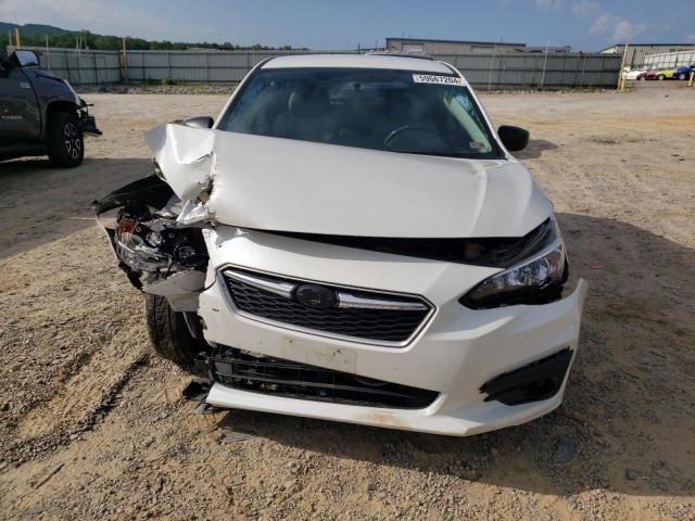 4S3GTAA65K1747685 - 2019 SUBARU IMPREZA WHITE photo 5