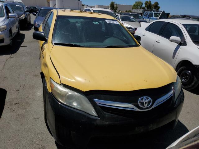 4T1BB3EK3BU136807 - 2011 TOYOTA CAMRY HYBRID YELLOW photo 5