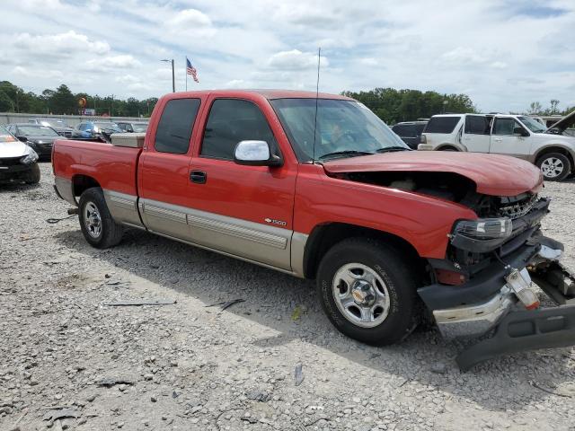 2GCEC19V311311137 - 2001 CHEVROLET SILVERADO C1500 RED photo 4