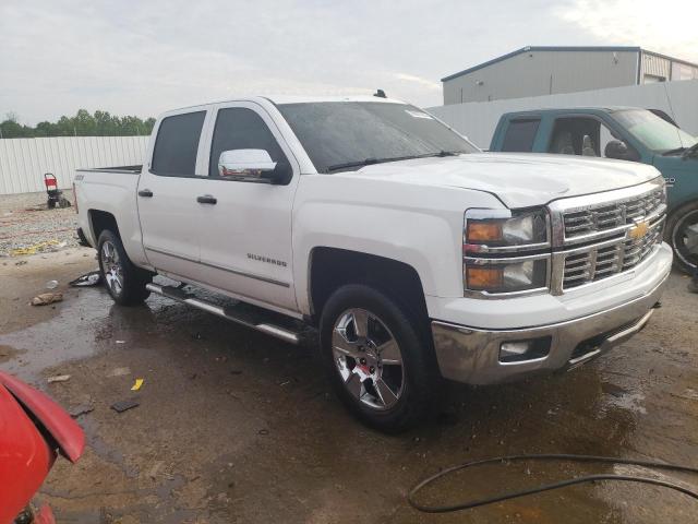 3GCUKREC9EG545720 - 2014 CHEVROLET SILVERADO K1500 LT WHITE photo 4