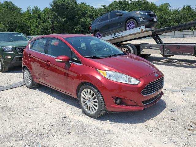 3FADP4FJXEM168811 - 2014 FORD FIESTA TITANIUM RED photo 4