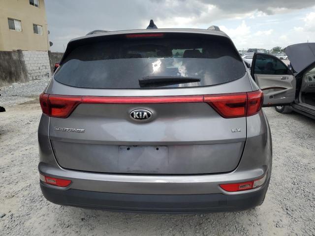 KNDPN3AC7J7421068 - 2018 KIA SPORTAGE EX GRAY photo 6