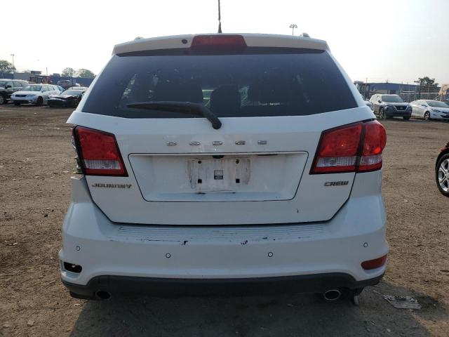 3C4PDCDG7DT668768 - 2013 DODGE JOURNEY CREW WHITE photo 6