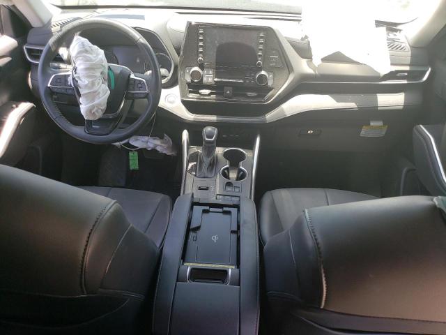 5TDGZRAH9MS081158 - 2021 TOYOTA HIGHLANDER XLE TURQUOISE photo 8
