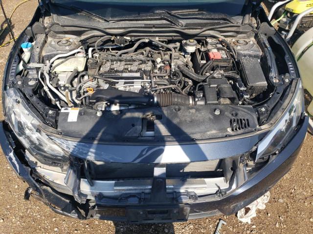 JHMFC1F70JX018386 - 2018 HONDA CIVIC EXL ნაცრისფერი ფოტო 11