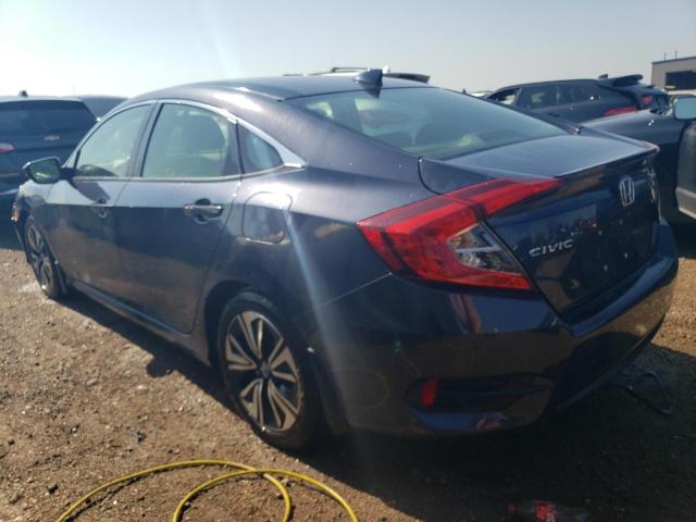 JHMFC1F70JX018386 - 2018 HONDA CIVIC EXL ნაცრისფერი ფოტო 2