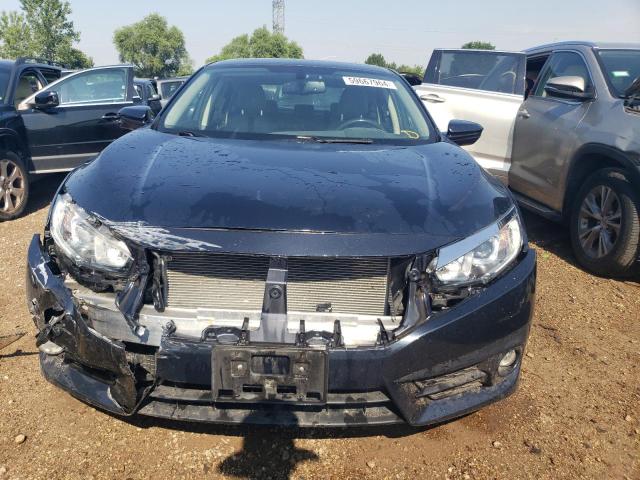 JHMFC1F70JX018386 - 2018 HONDA CIVIC EXL ნაცრისფერი ფოტო 5